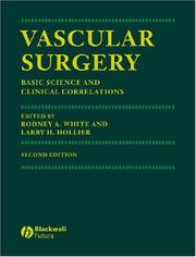 Cover of: Vascular surgery by edited by Rodney A. White and Larry H. Hollier.