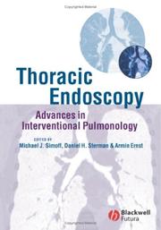 Cover of: Thoracic Endoscopy by Daniel Sterman, Armin Ernst