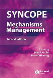 Cover of: Syncope: Mechanisms and Management