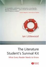 Cover of: The literature student's survival kit: what every reader needs to know