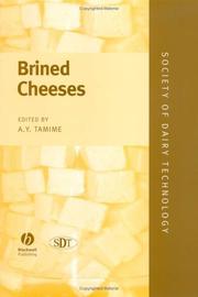 Cover of: Brined cheeses