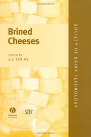 Cover of: Brined cheeses by edited by Adnan Tamime.