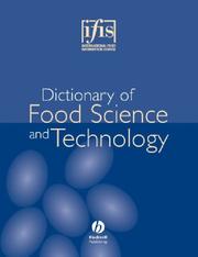 Cover of: Dictionary of Food Science and Technology