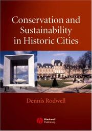 Conservation and Sustainability in Historic Cities