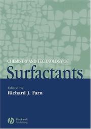 Cover of: Chemistry and technology of surfactants