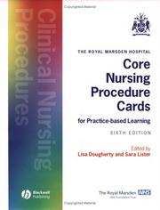 Cover of: The Royal Marsden Hospital Core Nursing Procedure Cards for Practice-Based Learning