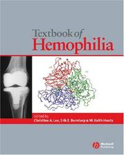 Cover of: Textbook of hemophilia