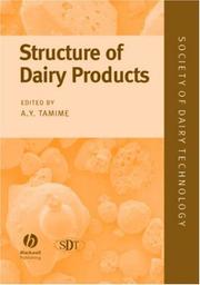 Cover of: Structure of Dairy Products (Society of Dairy Technology)