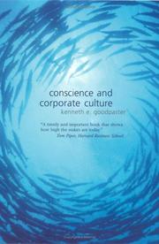 Cover of: Conscience and Corporate Culture (Foundations of Business Ethics)