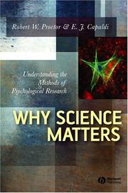 Cover of: Why science matters by Robert W. Proctor