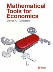 Cover of: Mathematical Tools for Economics | Darrell A. Turkington