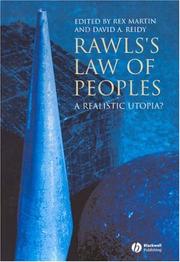 Cover of: Rawls's Law of peoples: a realistic utopia?