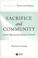 Cover of: Sacrifice and community