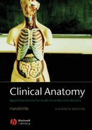 Cover of: Clinical Anatomy by Harold Ellis