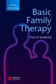 Basic Family Therapy by Philip Barker