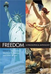 Cover of: Freedom: A Philosophical Anthology