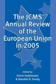 Cover of: The JCMS Annual Review of the European Union In 2005 (Journal of Common Market Studies)