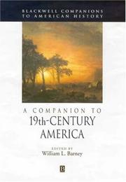 Cover of: A Companion to 19th-Century America | William L. Barney