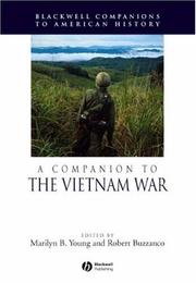 Cover of: A Companion to the Vietnam War (Blackwell Companions to American History) by 