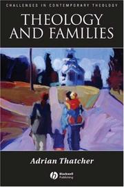 Cover of: Theology and Families (Challenges in Contemporary Theology)
