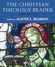 Cover of: The Christian Theology Reader by Alister E. McGrath