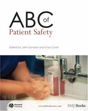 Cover of: ABC of Patient Safety (ABC) by Gary Cook