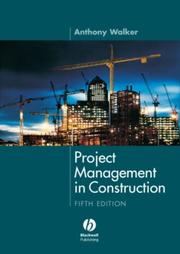 Cover of: Project Management in Construction