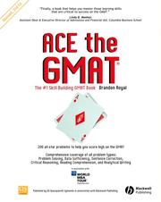 Cover of: Ace the GMAT