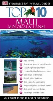 Cover of: Maui, Molokai and Lanai (Eyewitness Top Ten Travel Guides) by 