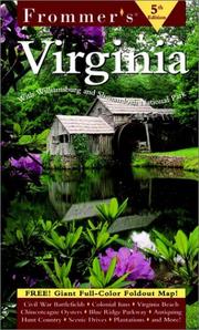 Cover of: Frommer's Virginia (Frommer's Virginia, 5th ed)