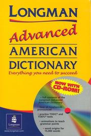 Cover of: Longman Advanced American Dictionary (hardcover) with CD-ROM | LONGMAN