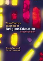 Cover of: The Effective Teaching of Religious Education (Effective Teacher)