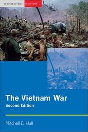 Cover of: The Vietnam War by Mitchell K. Hall