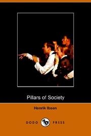 Cover of: Pillars of Society by Henrik Ibsen