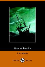 Cover of: Manuel Pereira by F. Colburn Adams