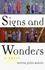 Cover of: Signs and wonders: a novel