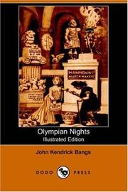 Cover of: Olympian Nights by John Kendrick Bangs, John Kendrick Bangs