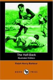 Cover of: The Half-back by Ralph Henry Barbour