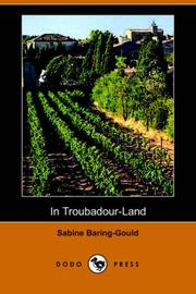 Cover of: In troubadour-land by Sabine Baring-Gould