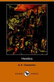 Heretics by Gilbert Keith Chesterton