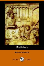 Cover of: Meditations (Dodo Press) by Marcus Aurelius