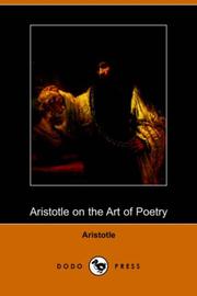 Cover of: Aristotle on the Art of Poetry (Dodo Press) by 