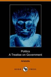 Cover of: Politics by Aristotle