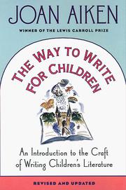 Cover of: The way to write for children