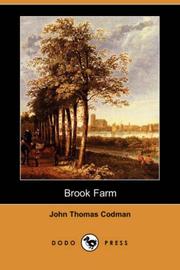 Cover of: Brook Farm (Dodo Press) by John Thomas Codman