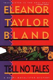 Tell no tales by Eleanor Taylor Bland