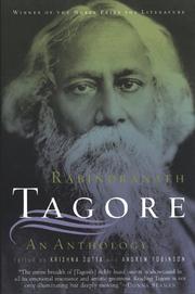 Cover of: Rabindranath Tagore by Rabindranath Tagore