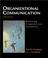 Cover of: Organizational communication