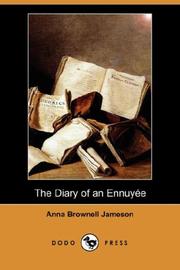 Cover of: The Diary of an Ennuyee (Dodo Press)