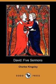 Cover of: David by Charles Kingsley